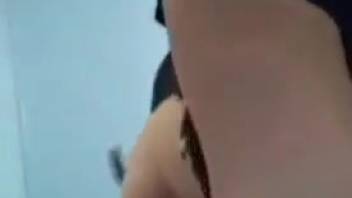 Intense animal sex romp with a curvy beast-lover