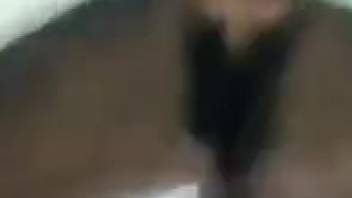 Narrow pussy beast-lover being screwed by a perverted mutt