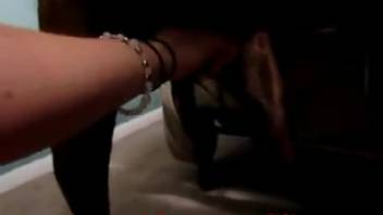 Intense rear-entry pounding in this sizzling adult clip available now